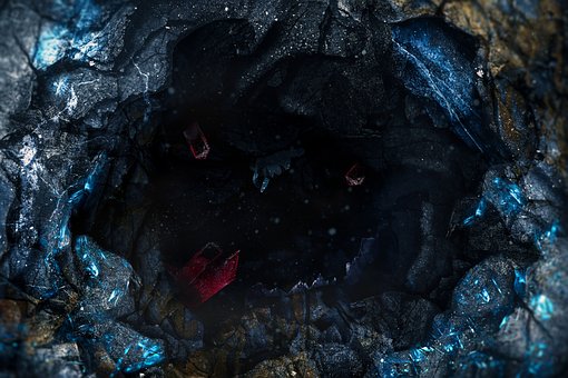 Caverna, Cristal, Fantasia, Pedras