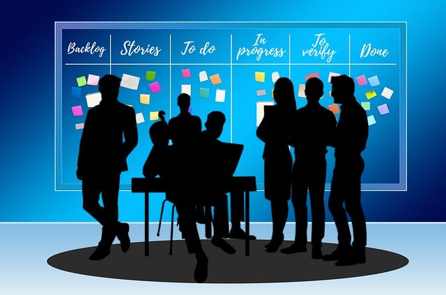 Free kanban planning business plan illustration