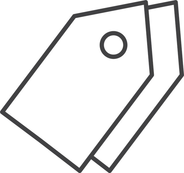 Free bookmark label reading illustration