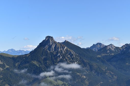 Montanhas, Aggenstein, Alemanha, Allgau
