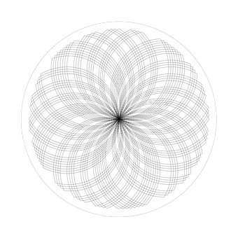Free Spiral Mandala vector and picture