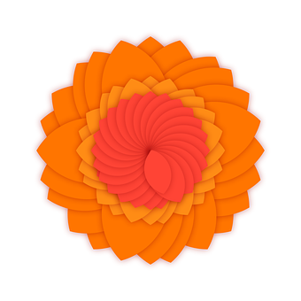 Free Radial Pattern Rosette vector and picture