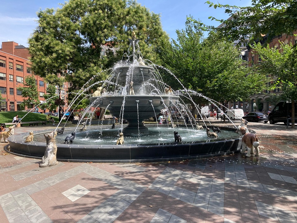 Signature Dog Park Fountain Free photo on Pixabay