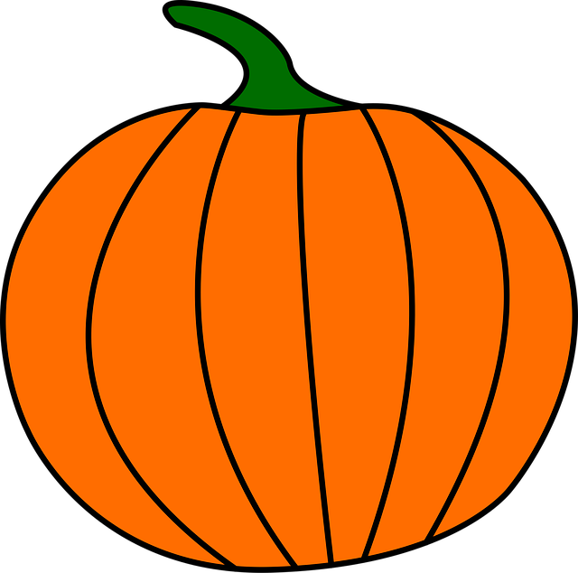 Kürbis, Halloween, Dekoration, Orange