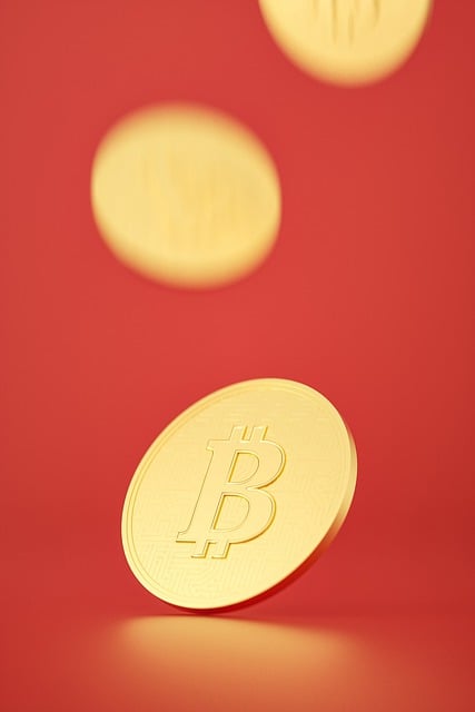 Free bitcoin cryptocurrency finance illustration