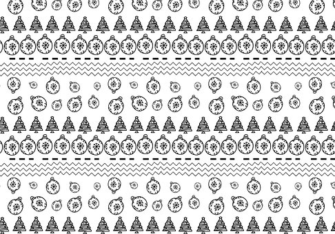 Weihnachtsbäume, Bäume, Muster