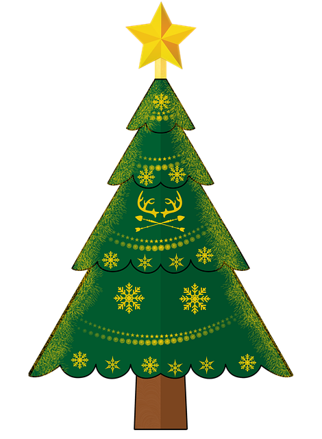 Free Christmas Tree Christmas illustration and picture