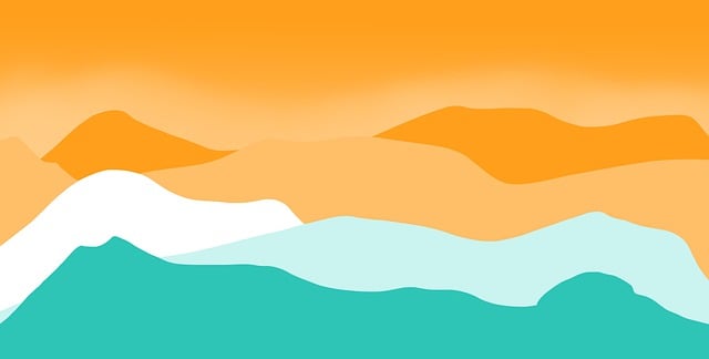 Free mountains mountain wallpaper colorful landscape illustration