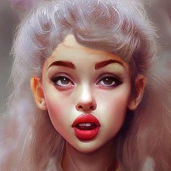Frau, Schönheit, Puppe, Mädchen, Gesicht