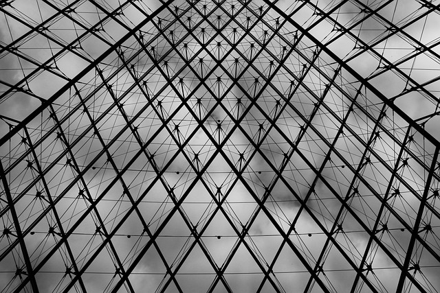 Lameller, Pyramide, Arkitektur, Museum