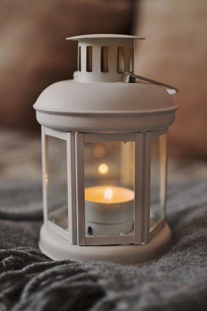 Lys, Lanterne, Lysestage, Lampe