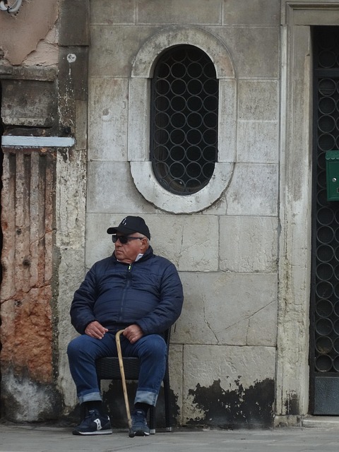 Free Man Walking Stick photo and picture