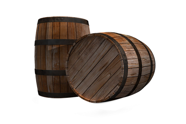 Free barrel bin wood illustration