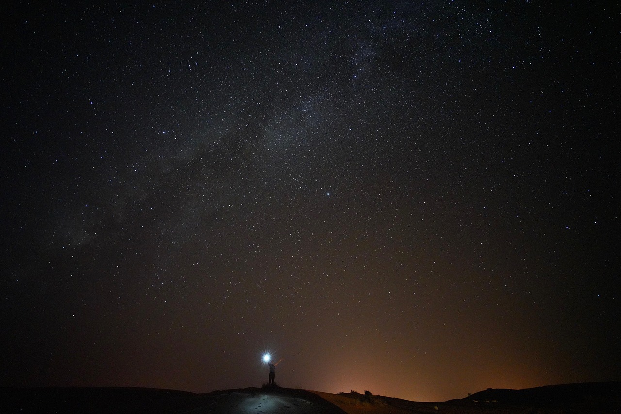 沙漠 星空 夜晚 - Pixabay上的免费照片