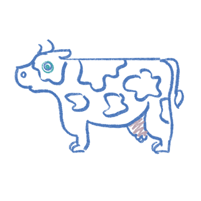 Free cow animal cattle illustration