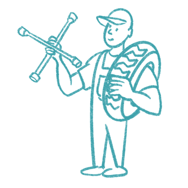 Free mechanic tool repair illustration