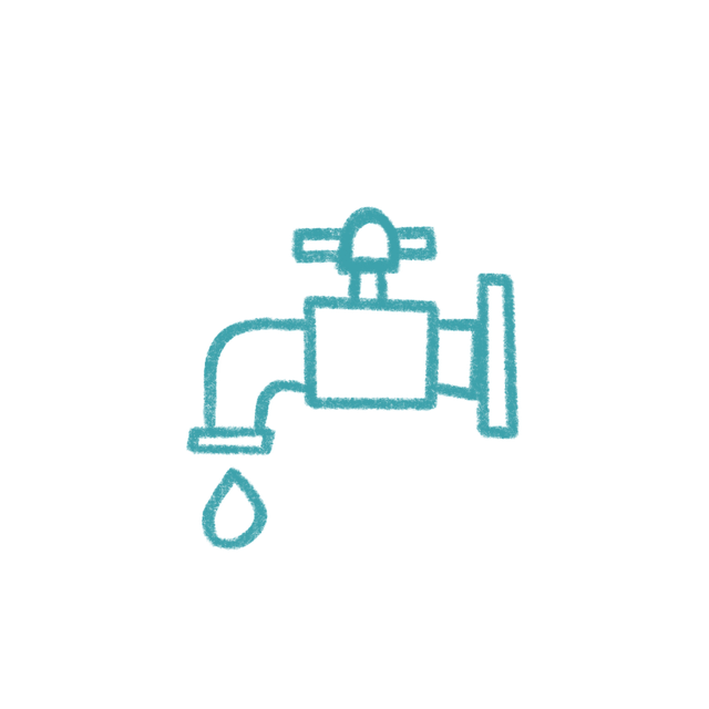 Free faucet tap plumbing illustration