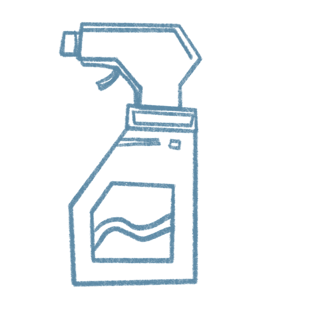 Spray, Rengøring Produkt