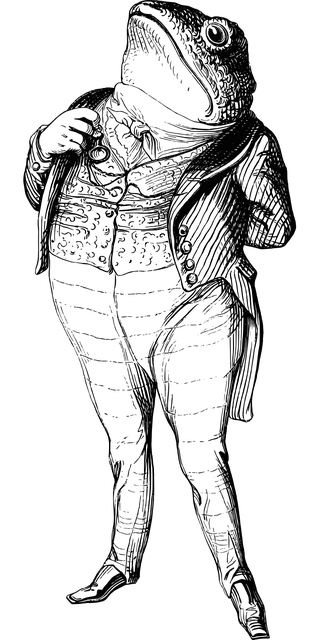 Free frog man nature vector