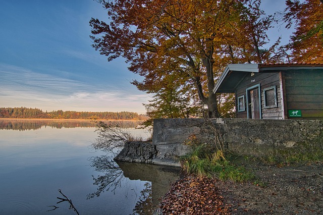 Free Lake Riverbank photo and picture