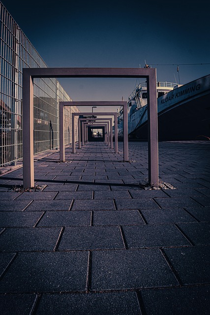 Urbano, Túnel, Perspectiva, Ciudad