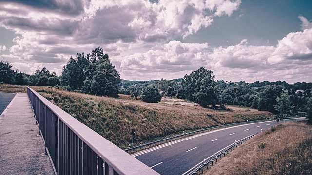 Puente, La Carretera, Calle, Árboles