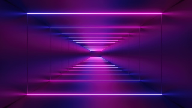 Free club corridor hallway illustration
