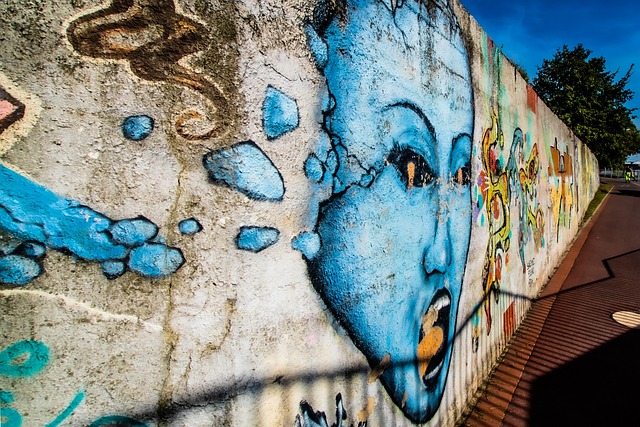 Pintada, Arte, Pintura, Pared, Hormigón