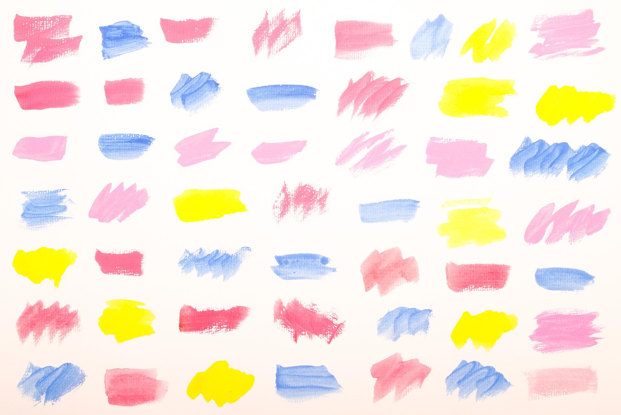 Brush Strokes - free online jigsaw puzzle photo