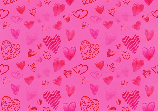 Download free HD stock image of Hearts Love Free hearts love watercolor illustration