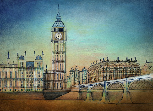 Londen, Big Ben, Engeland