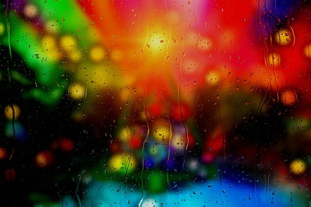 Free abstract bokeh background illustration