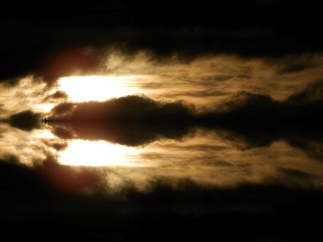 Sky Mirroring Sunset - Free photo on Pixabay - Pixabay