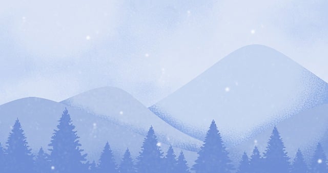 Free winter nature season illustration