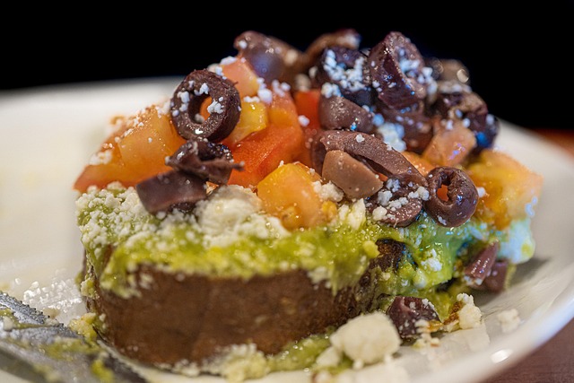 Free Breakfast Avocado Toast photo and picture