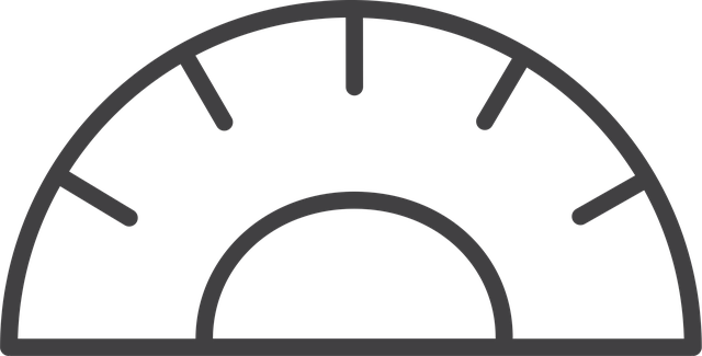 Free compass geometry outline vector