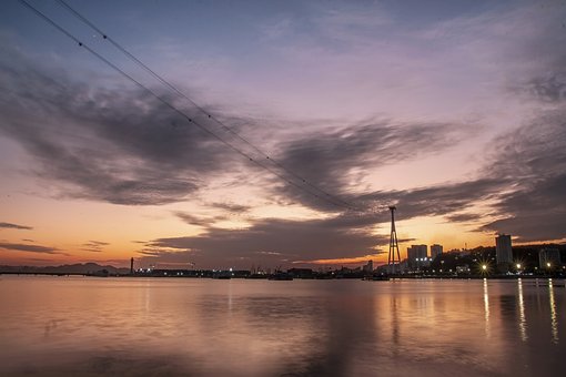 Free Sea Sunset photo and picture
