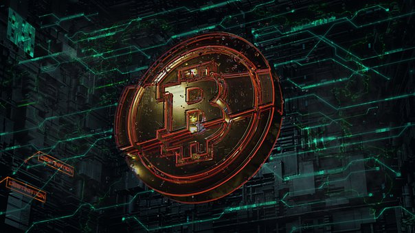 Free Bitcoin Blockchain illustration and picture