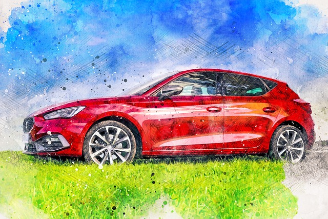 Free automobile modern transport illustration