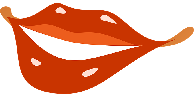 Mund, Læber, Smil, Tegneserie