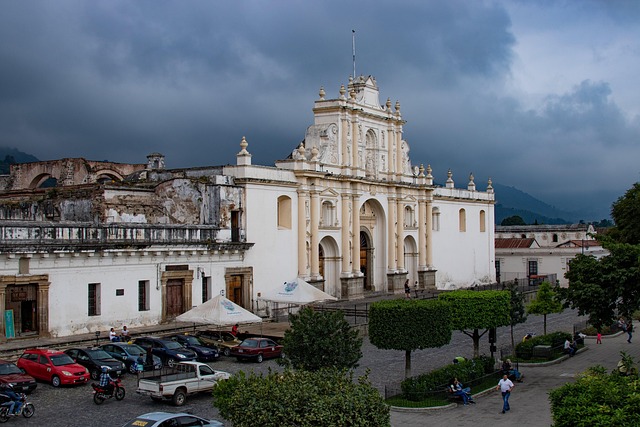 Guatemala, Antigua, Edificio
