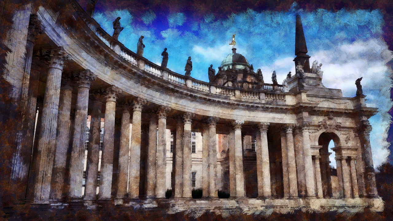 Download free HD stock image of Potsdam Brandenburg Free potsdam brandenburg germany illustration