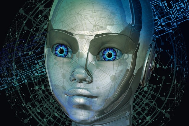 Free robot technology artificial illustration