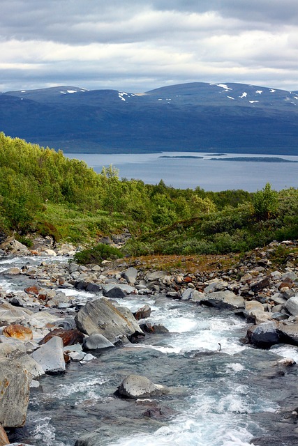 Free Mountains River photo and picture