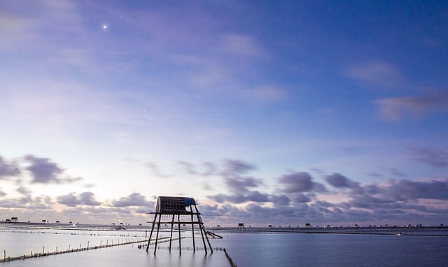 Cielo, Mar, Mañana, Salida Del Sol