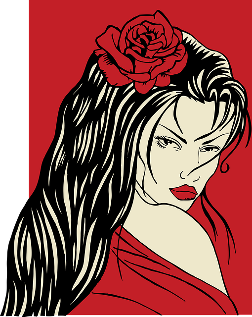 Free Woman Beauty vector and picture