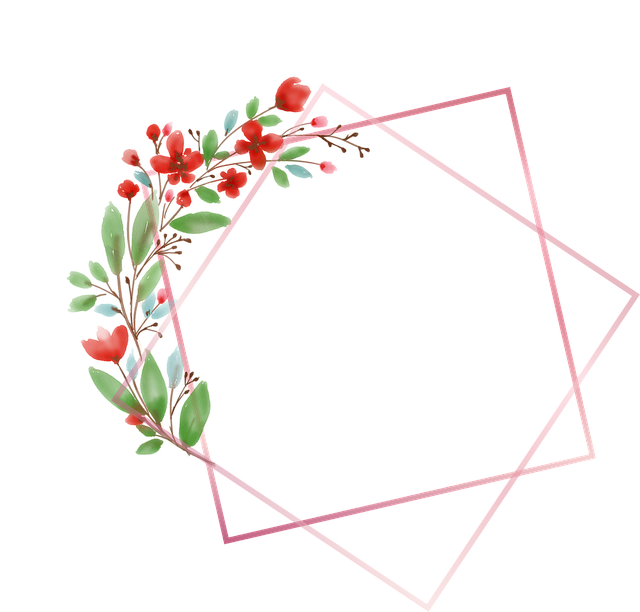 Free flower art design vector