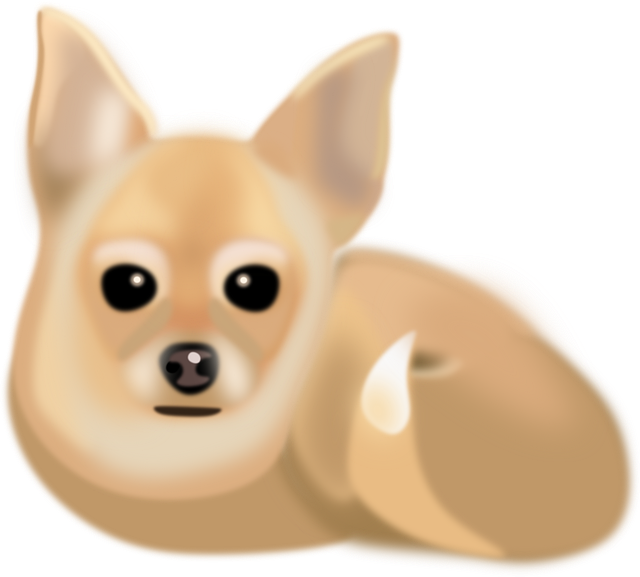Free Chihuahua Dog vector and picture