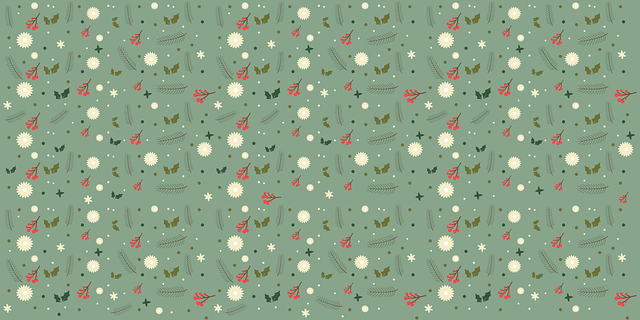 Free christmas background pattern vector