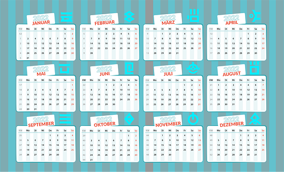 Free Calendar 2022 Calendar vector and picture